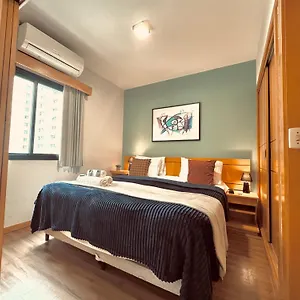 067 - Rentaqui Flat Hampton Jardins Apartamento São Paulo